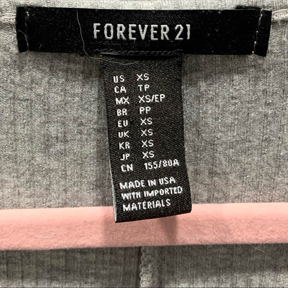FOREVER 21 Ribbed Tee - Picture 5 of 5
